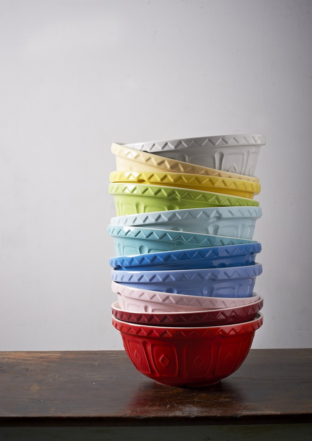 2001.957 Миска для смешивания colour mix, D24 см, 2 л, пудрово-розовая Mason Cash  - Вид №3