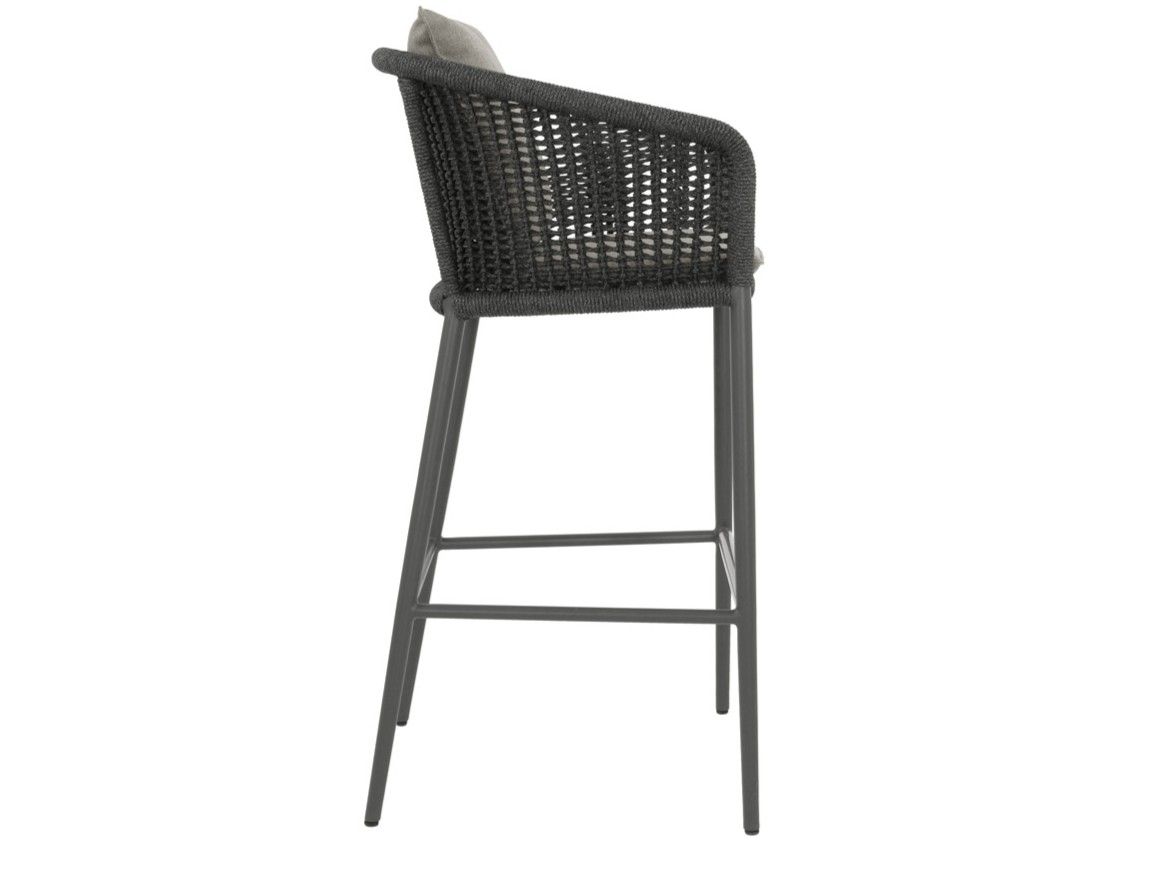 Барный стул из морской веревки с подлокотниками JANUS et Cie Knot ARCH-00058266 - Вид №2