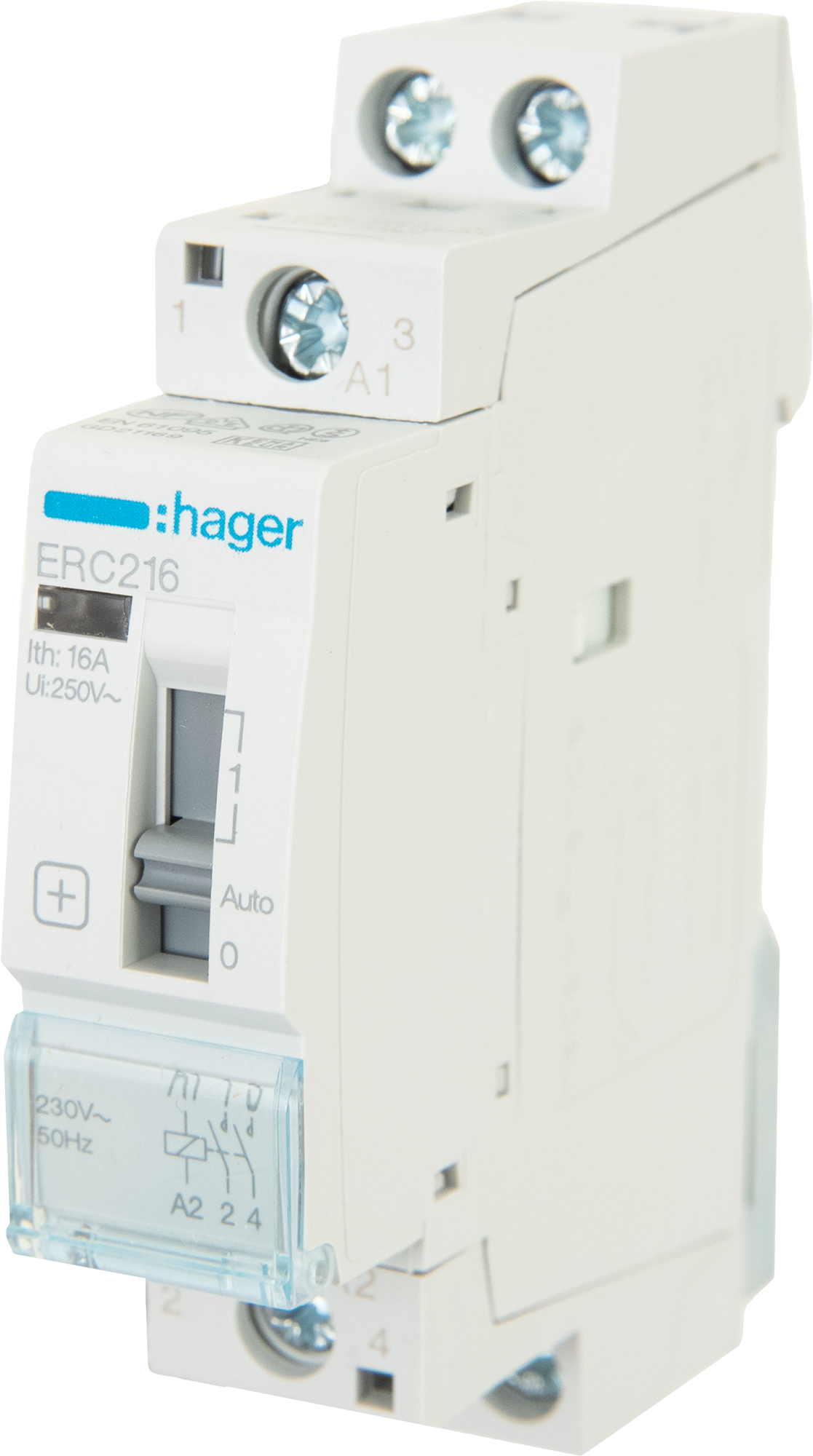 88317114 Контактор модульный 2НО, 16А, 230 В STLM-0077583 HAGER