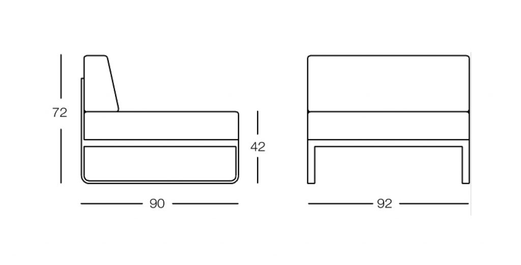 Sit Стул модульный Bivaq sun-id-1986071 - Вид №4