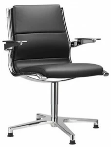 Sitland Офисный стул на 4 спицы с подлокотниками Sit.it classic