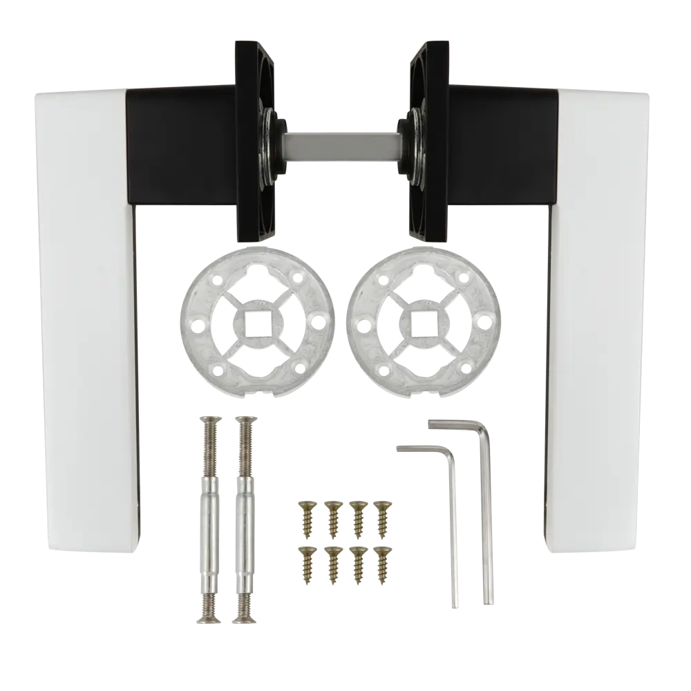 Дверные ручки EDSON EDS-119B-Q2 черные для межкомнатных дверей 85170368 STLM-0059386 - Вид №1