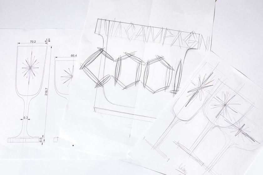 Rückl Хрустальный бокал для шампанского Krakatit sun-id-1350808 - Вид №3