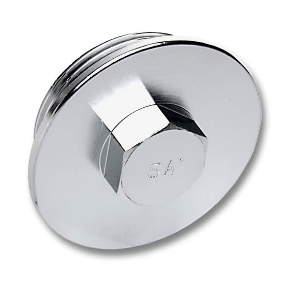 275112C SANHA 751 соед.для шлангов, хром., заглушка 1/2 мм  - Вид №1