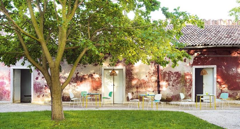 Paola Lenti Квадратный штабелируемый садовый стол Lido B133te - Вид №2