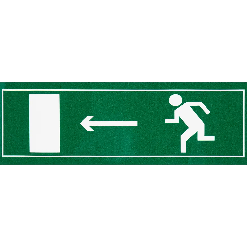 Duck&Dog Наклейка «Направление к эвакуационному выходу налево» 81928278 DUCKANDDOG STLM-0013970