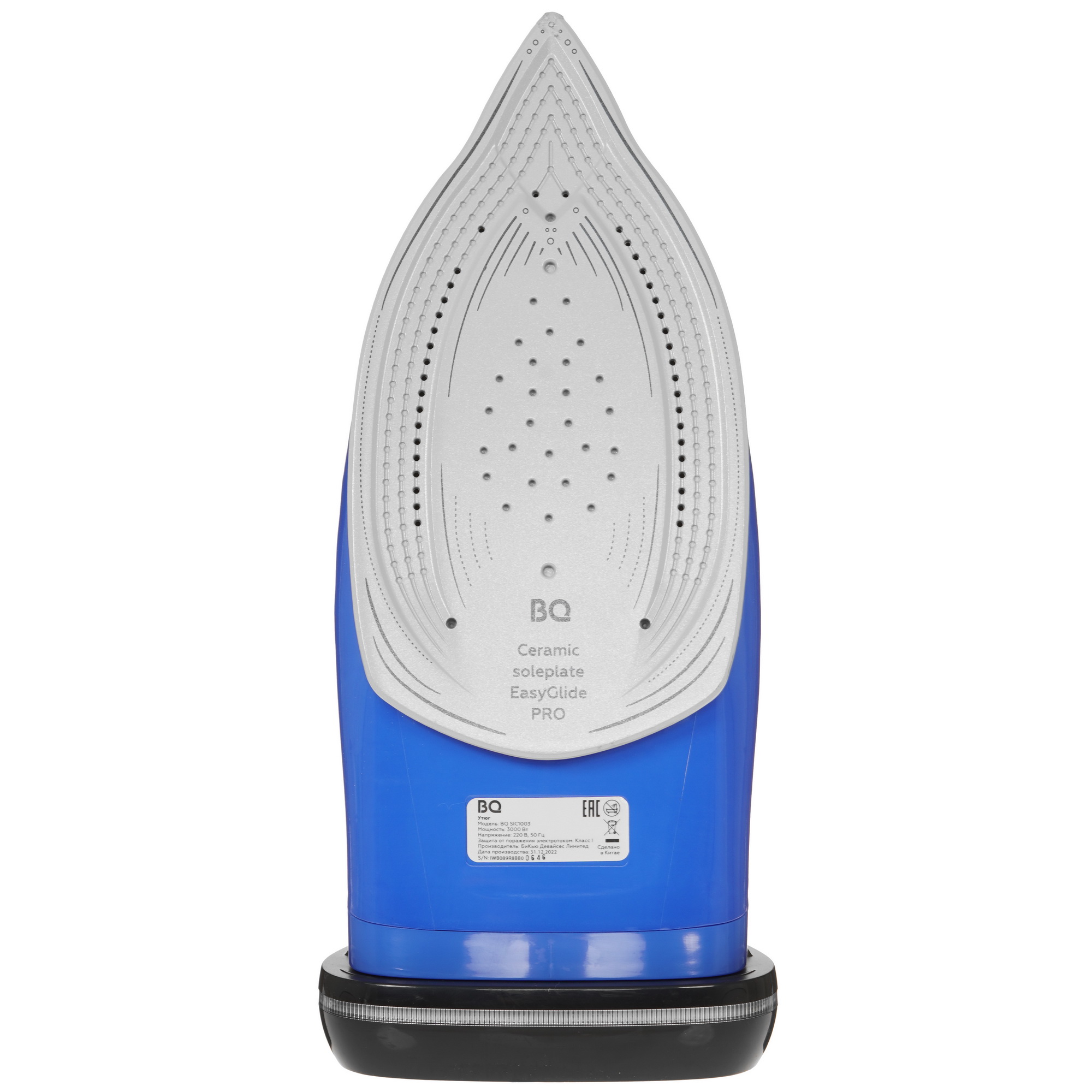 9001428 Утюг BQ SIC1003 черный STDN-0138795 - Вид №3
