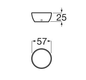 Металлическая вешалка для полотенец Roca Allegro ARCH-00016004 - Вид №1