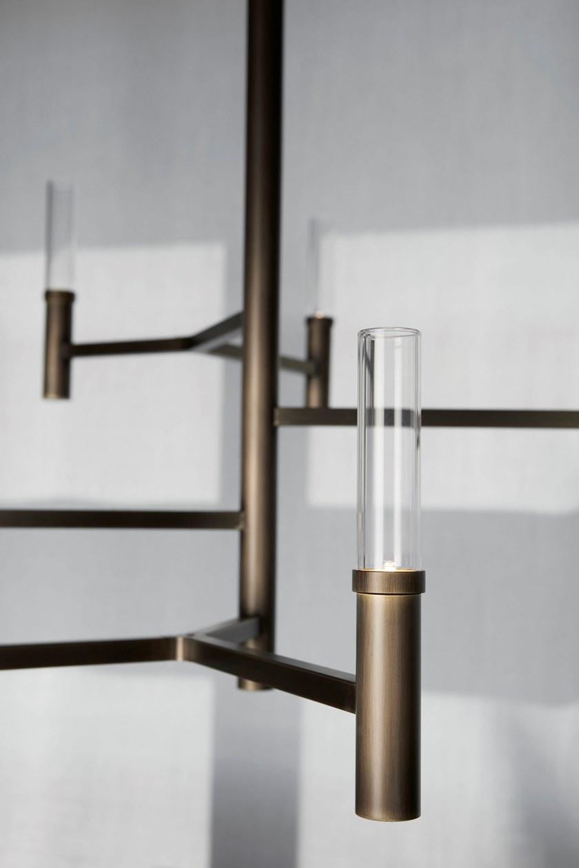 VeniceM Люстра из латуни с диммером Root sun-id-1358714 - Вид №2