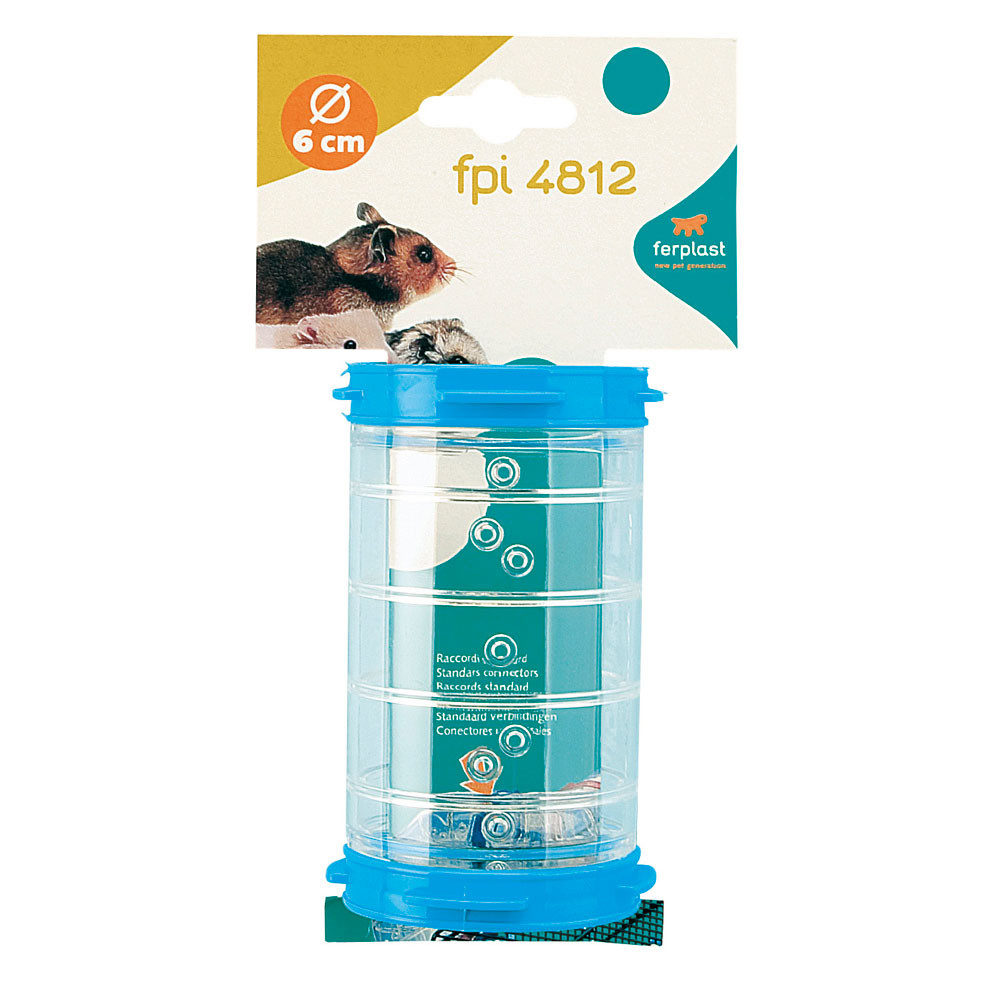 Т0022273 Труба-туннель для грызунов TUBE для хомяков, короткая FERPLAST 