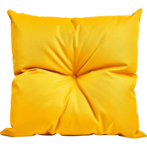 Подушка водоотталкивающая Linen Way 45x45 см цвет горчица