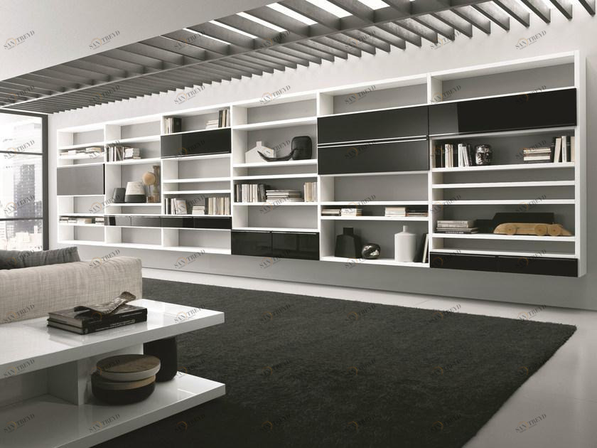 MisuraEmme Книжный шкаф подвесной модульный лакированный Misuraemme sun-id-1443083