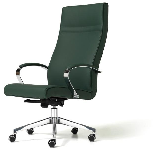 Diemme Кожаное кресло для руководителя с 5 спицами Venus sun-id-1421588 - Вид №1
