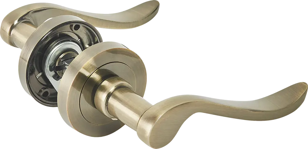 Дверные ручки PUNTO Olivia в бронзовом исполнении 85203249