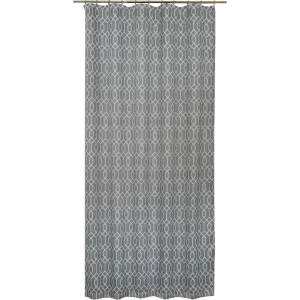 Штора на ленте «Артдеко» 145x260 см геометрия цвет серый 82406708 STLM-2189018