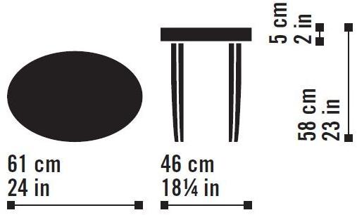 Very Wood Овальный деревянный журнальный столик современный стиль для контракта Onda sun-id-1367661 - Вид №2