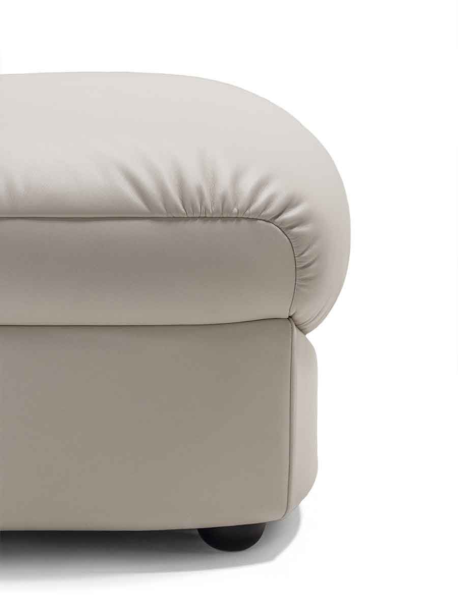 Кожаный пуф Poltrona Frau коллекция - диваны и кресла ARCH-00079620 - Вид №4