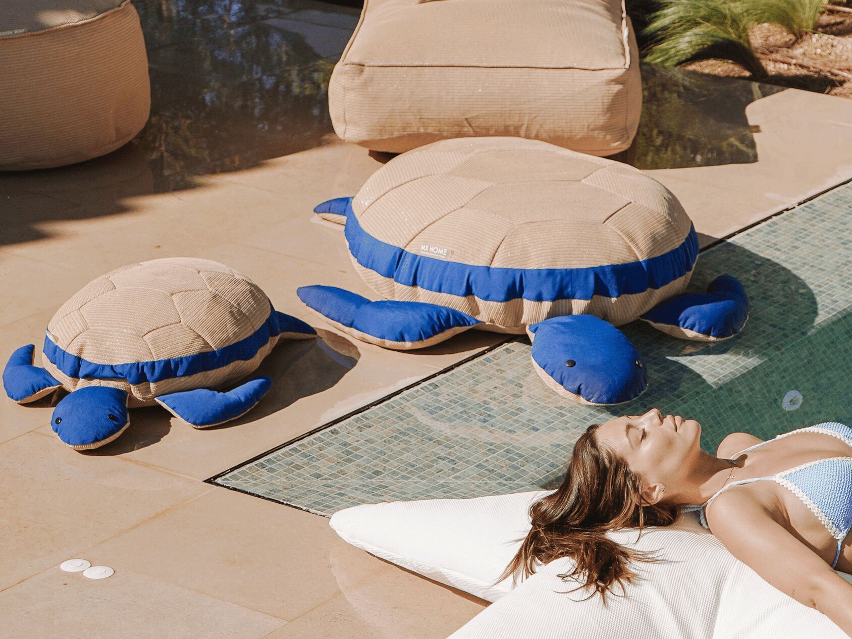 Напольная подушка ткани MX HOME Pampelonne ARCH-00123397 - Вид №1