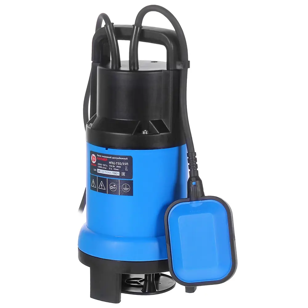 Насос погружной дренажный Калибр НПЦ-750/35П STLM-2190190 - Вид №2