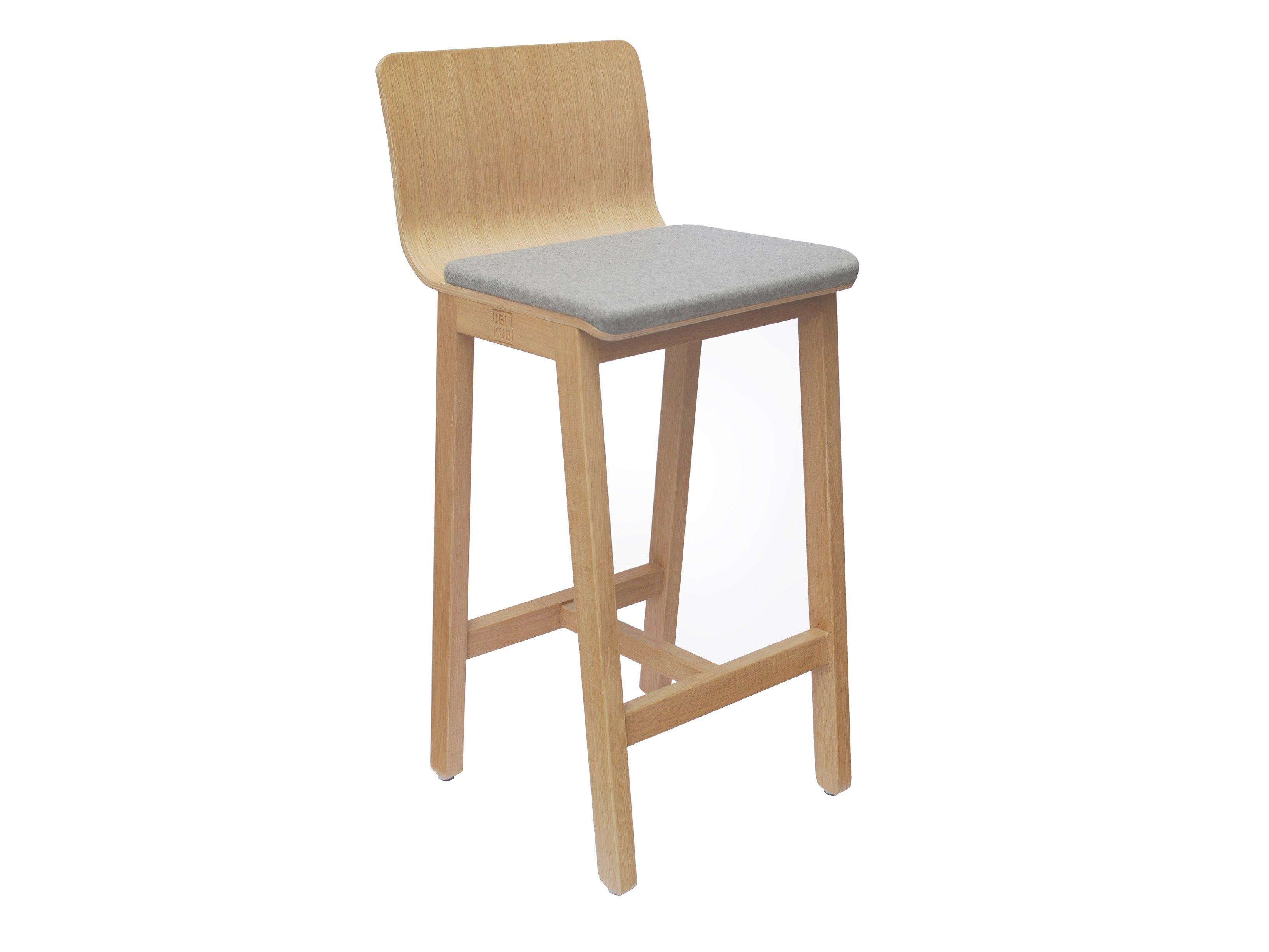 Деревянный стул с мягким сиденьем Askia версия 3 ARCH-00129105 - Вид №1