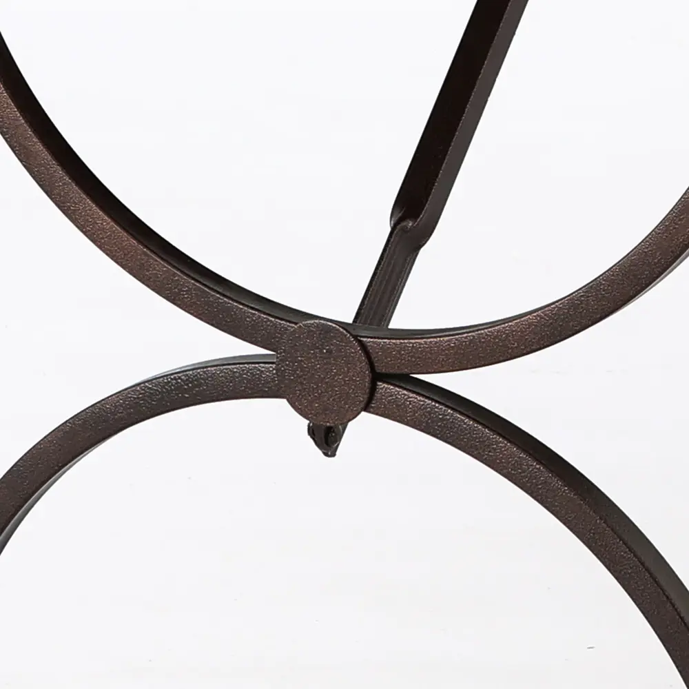 Стол садовый Naterial Тироль складной 150x60x78 см металл/дерево темно-коричневый STLM-2031511 - Вид №7