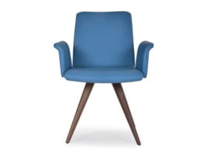 Мягкий стул с подлокотниками