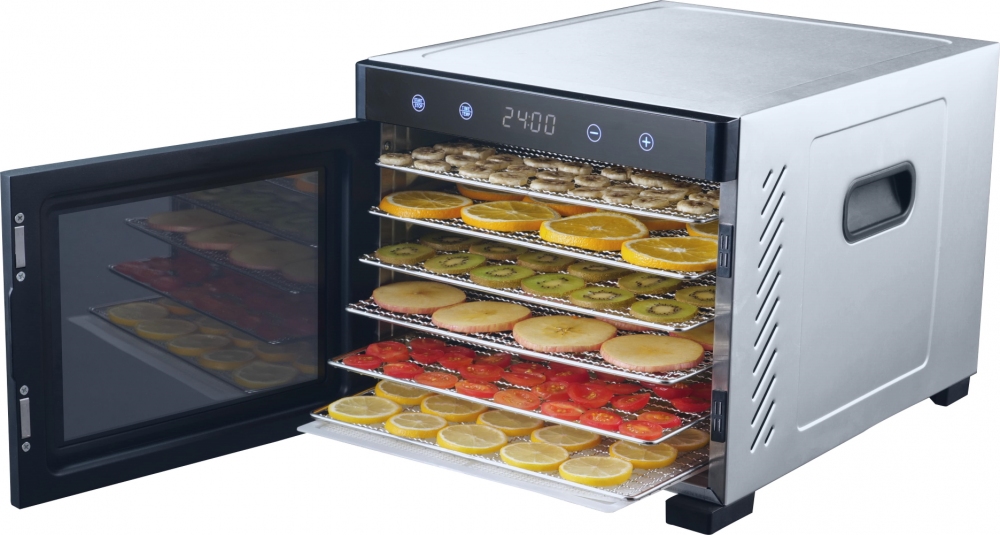 9906363 Сушилка для овощей и фруктов Viatto VA-DG6SS серебристый STDN-0084709 - Вид №1