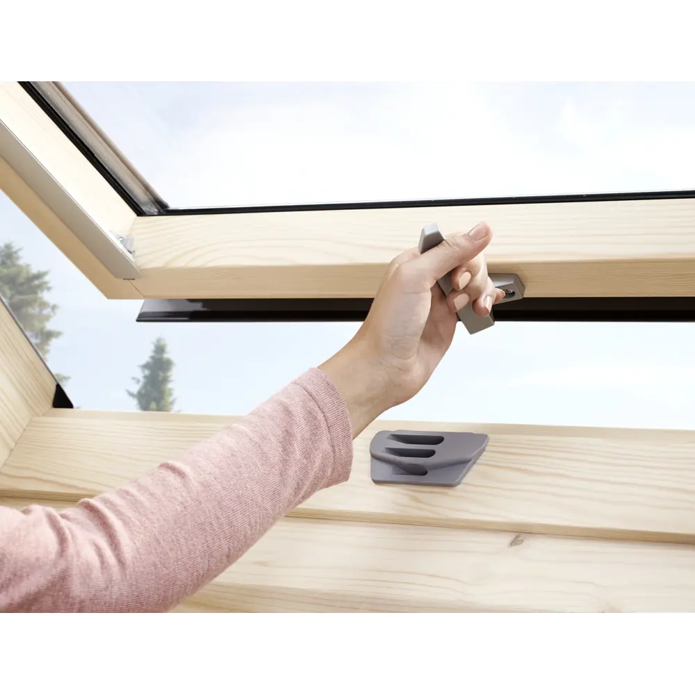 Окно мансардное с нижней ручкой Велюкс 78x118 см 17810683 STLM-2177148 Velux  - Вид №5