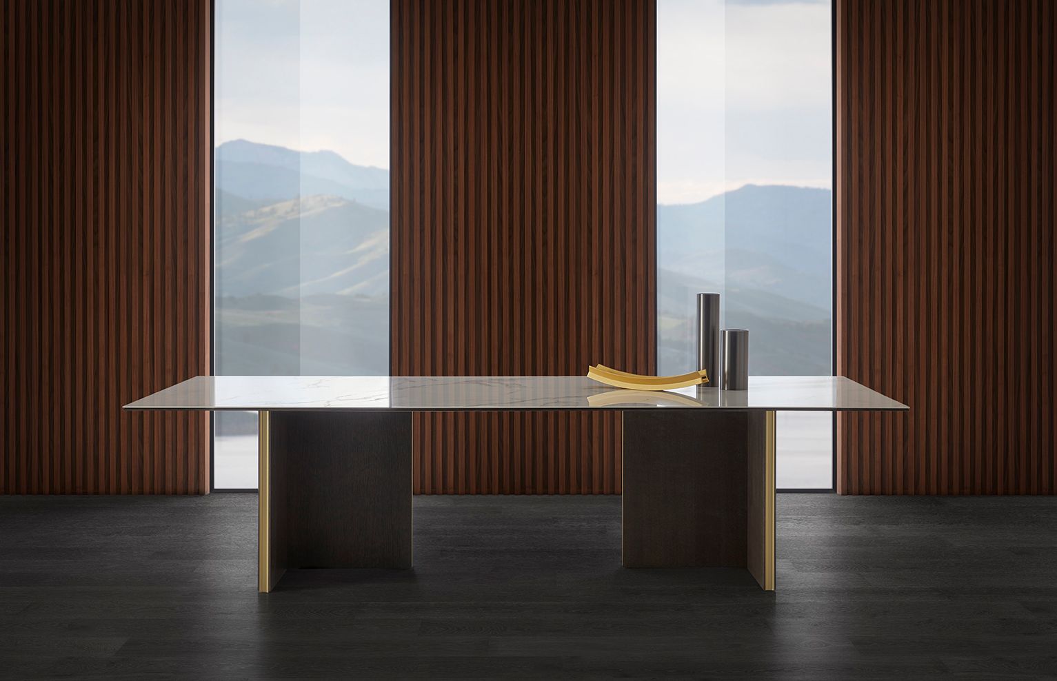 Прямоугольный керамический обеденный стол Punt Stockholm ARCH-00107976 - Вид №2