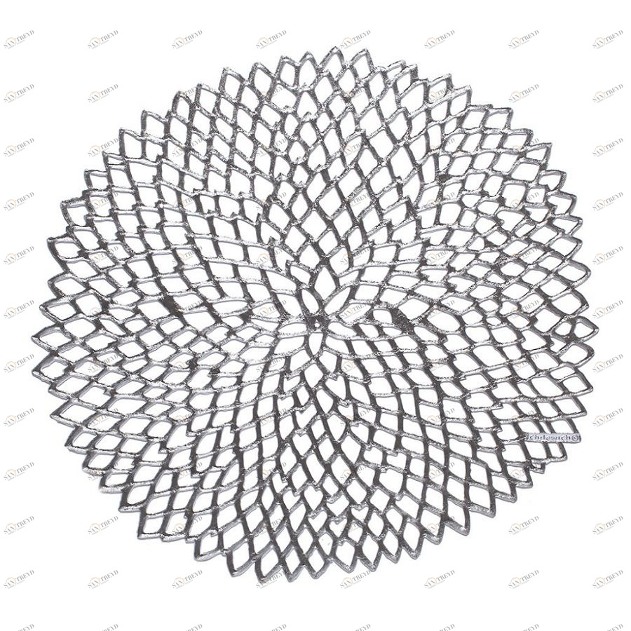 Салфетка виниловая Silver, 36х39 см Chilewich C0403DAHLSILV