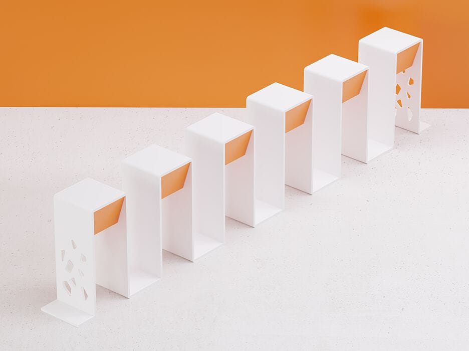 Стойка для велосипедов из оцинкованной стали DIMCAR Komete ARCH-00124180 - Вид №1