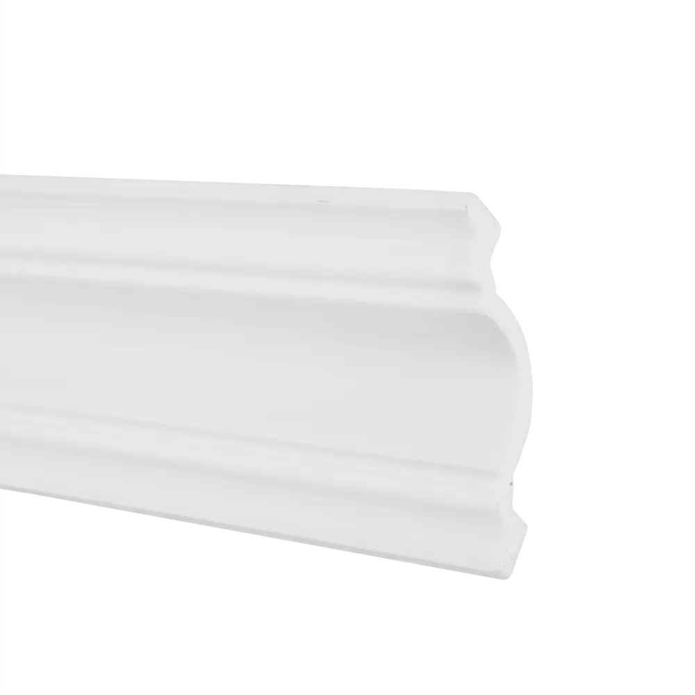 Плинтус потолочный полистирол Inspire DSMSL01103 белый 80x80x2000 мм 82349417 STLM-2019733 