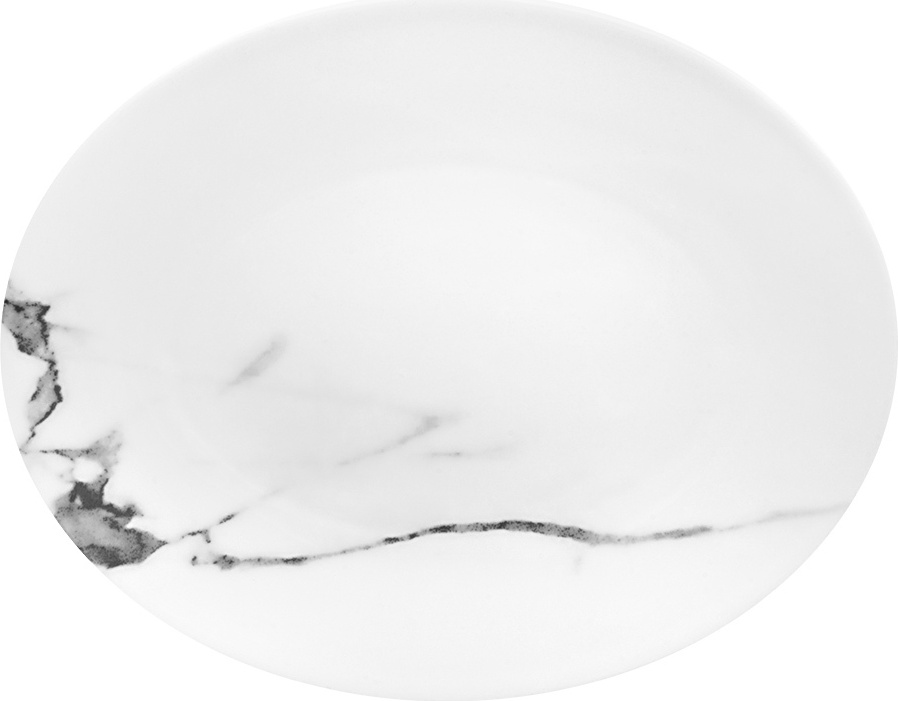 10578996 Dibbern Блюдо овальное Dibbern "Каррара" 28см Фарфор костяной 