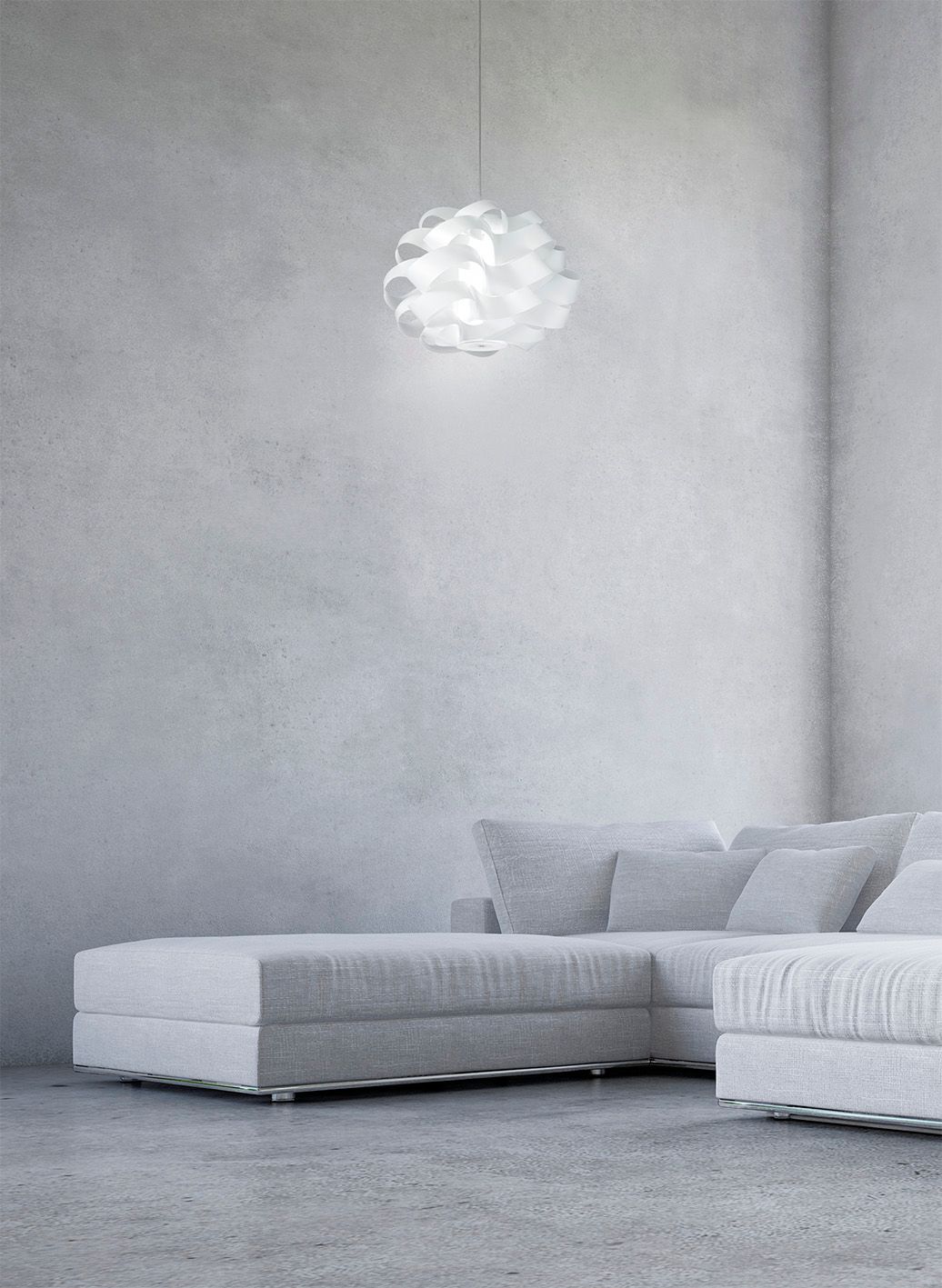 Подвесной светильник из поликарбоната Rossini Illuminazione Carrie ARCH-00047009 - Вид №2