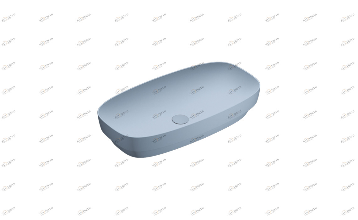 175AGRLXAS Накладная раковина на столешницу  овальная CERAMICA CATALANO Colori