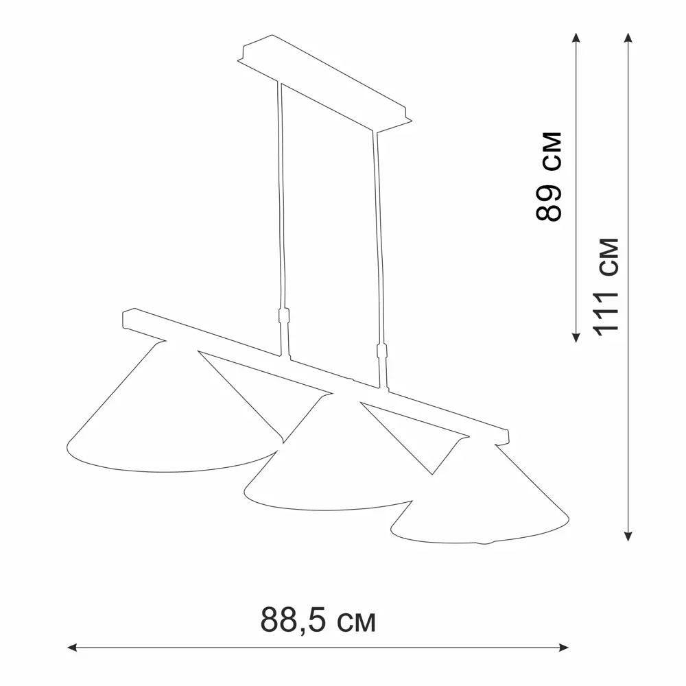 Vitaluce Шансон — подвесная люстра с регулируемой высотой для современных интерьеров 89697335 STLM-0079817 - Вид №11