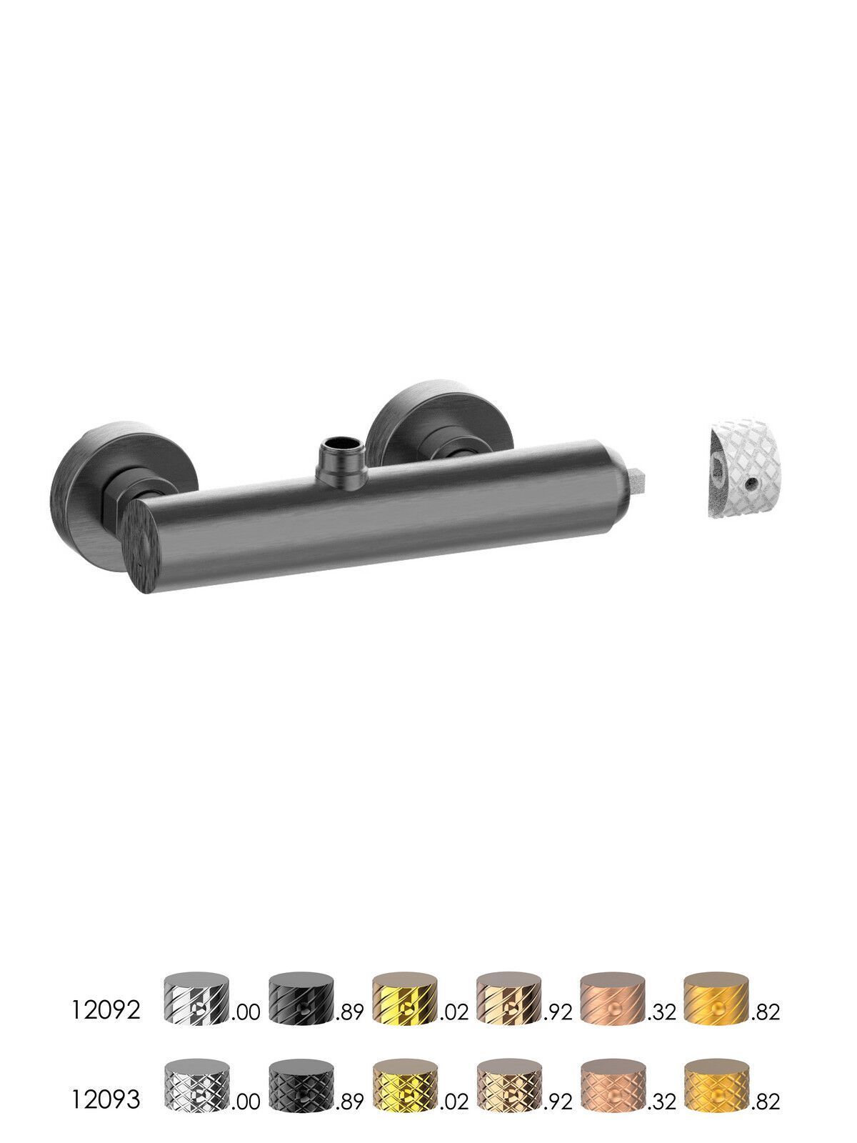 Однорычажный открытый смеситель для душа Rubinetterie Frattini Pepe XLS ARCH-00047669 - Вид №1