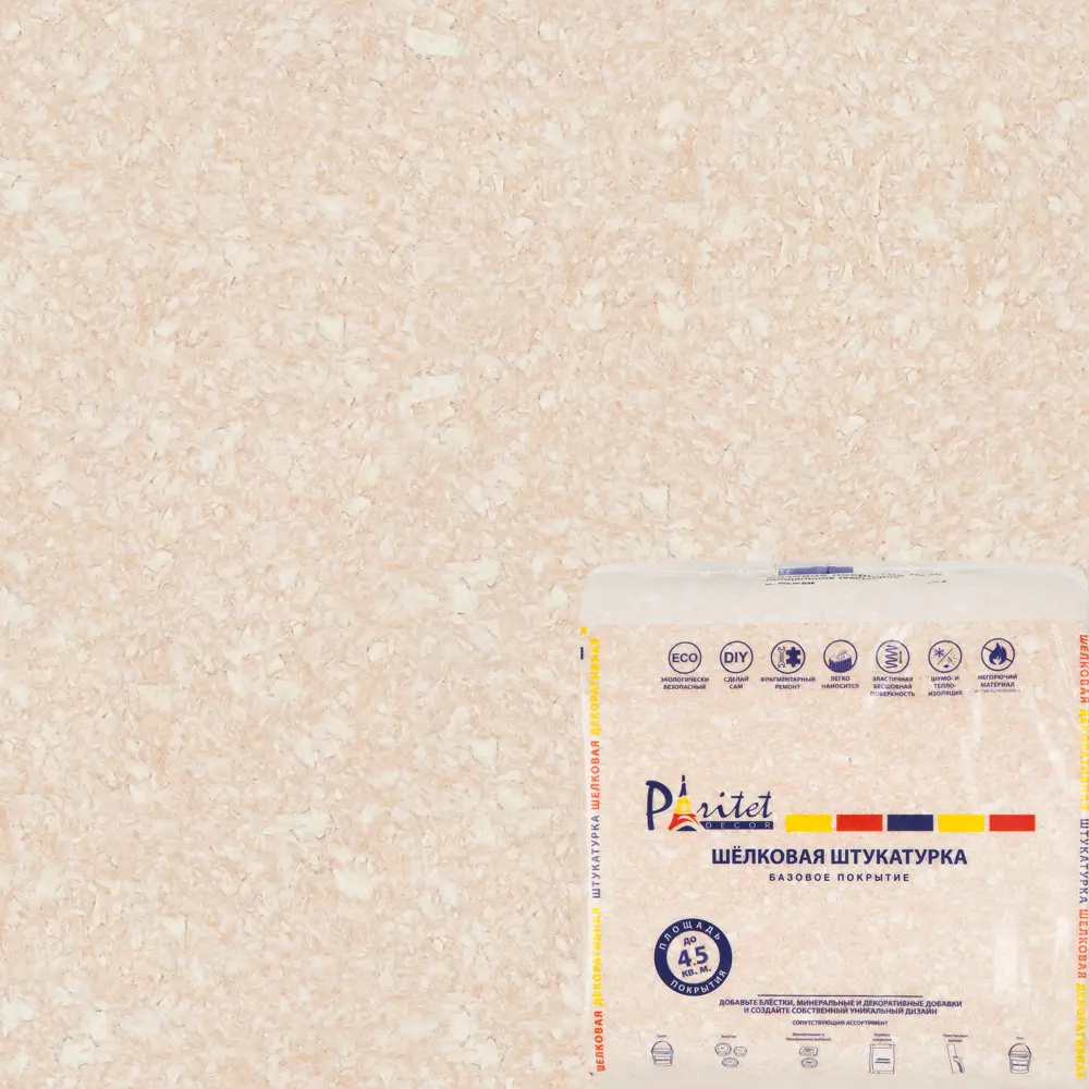 82405600 Жидкие обои Paritet Текстурное покрытие 38 0.9 кг цвет миндальный STLM-0026793