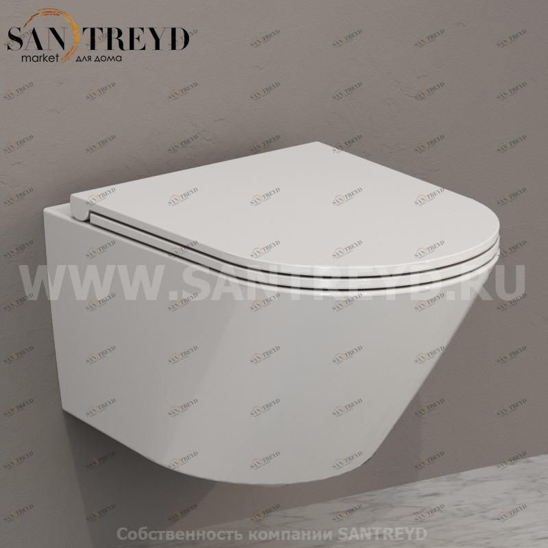 FOS03BI Подвесной унитаз настенный Белый Ceramica Globo FORTY3 Италия