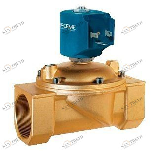 Клапан соленоидный CEME 84 нормально закрытый 1/2" 220 В Прямого действия 8414NN020SC57