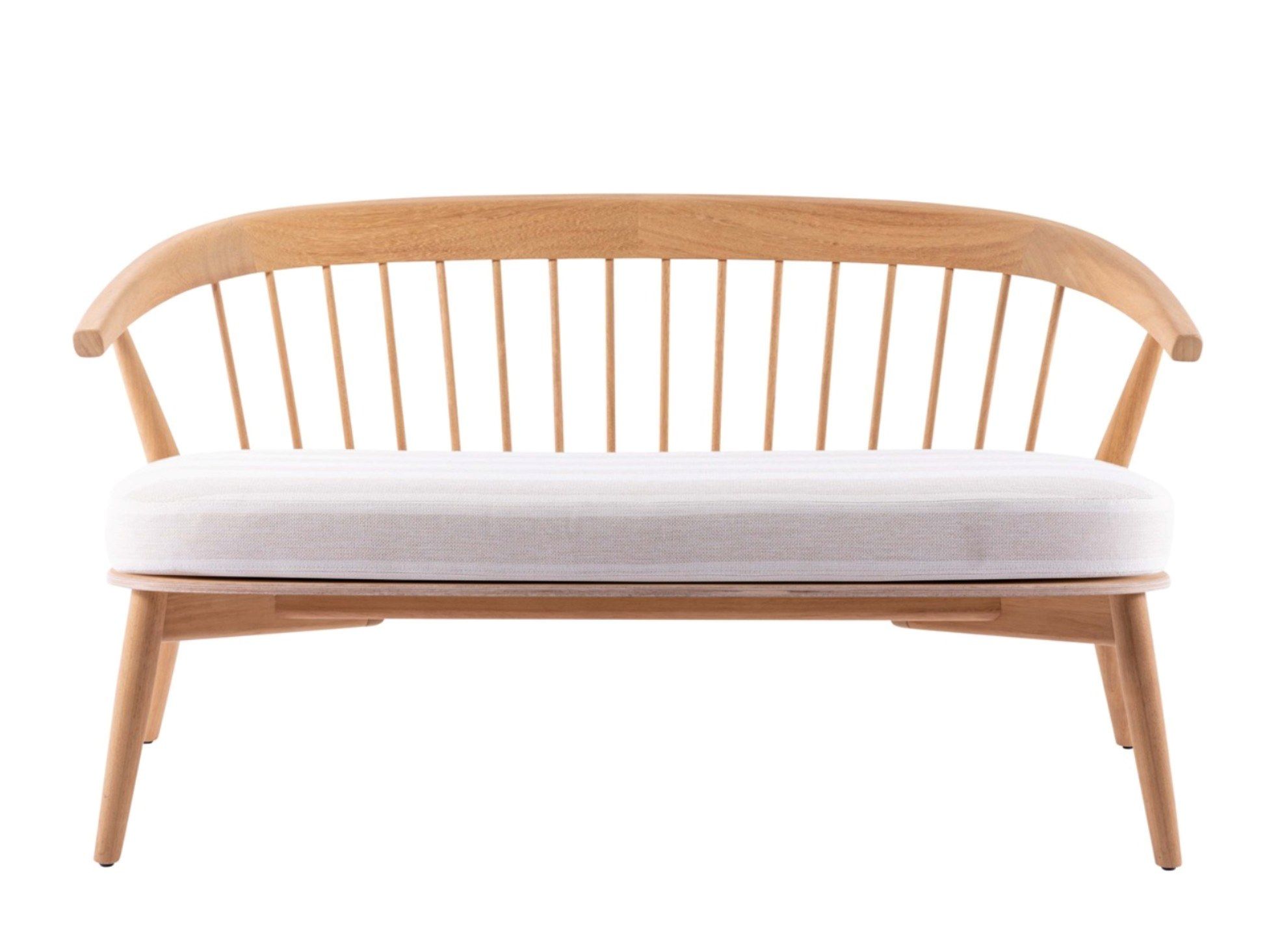 2-местный садовый диван iroko и ткань CAPPELLINI Newood Lido ARCH-00024020