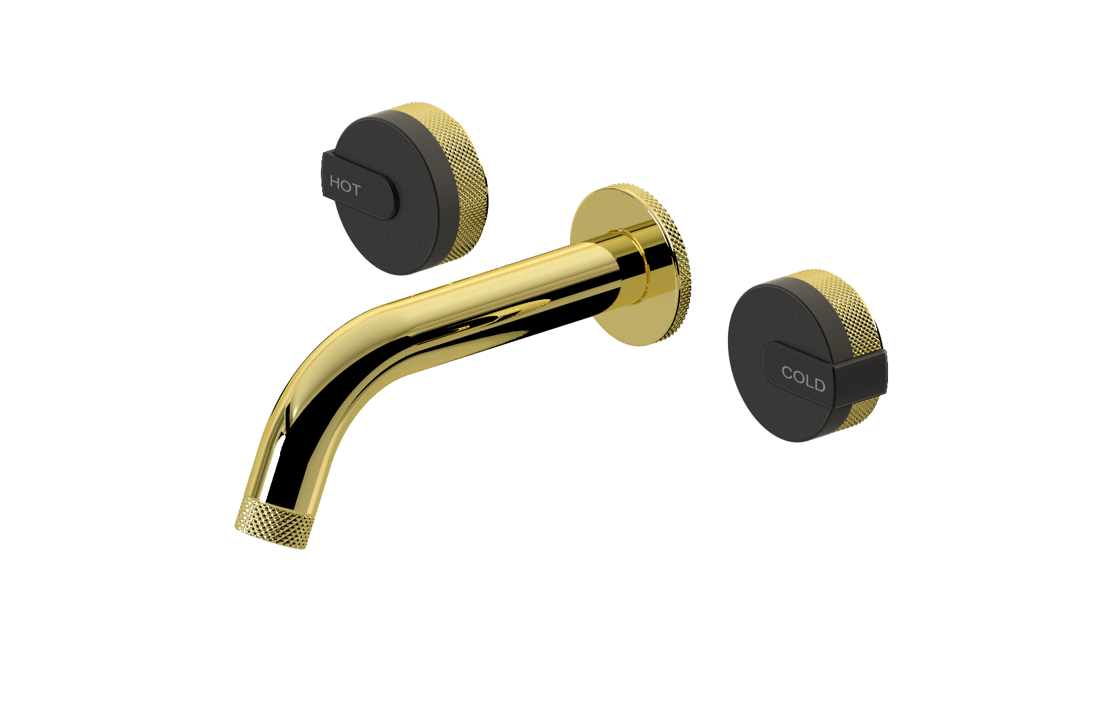 E-11530-R1BK-L1MBK-PB Смеситель для умывальника из 19,1см носикем (внешняя часть) GRAFF MOD+
