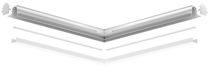 Arkoslight Линейный световой профиль из алюминия для светодиодных модулей Bright line sun-id-1460606 - Вид №6