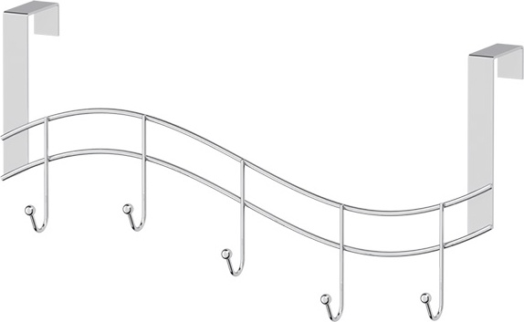 GHI 002 Планка навесная с 5-ю крючками 39 cm SORCOSA Plain