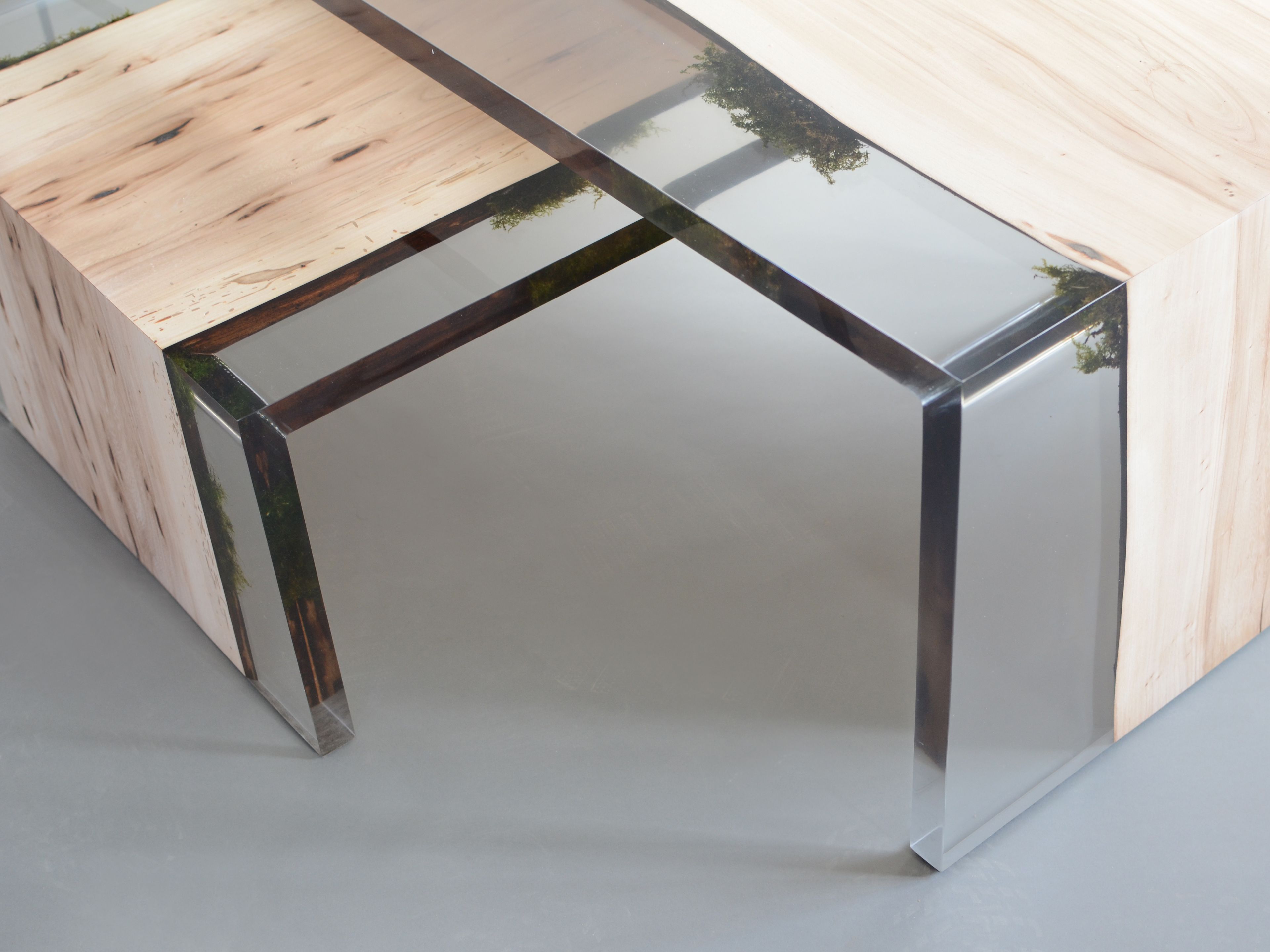 Прямоугольный журнальный столик alcarol Подлесок ARCH-00129258 - Вид №10