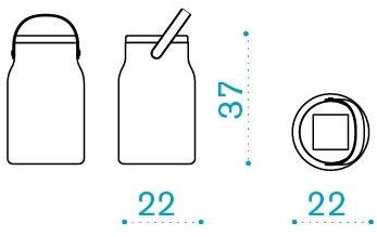 Ethimo Настольная лампа для улицы на солнечной энергии из пескоструйного стекла sun-id-1497241 - Вид №4