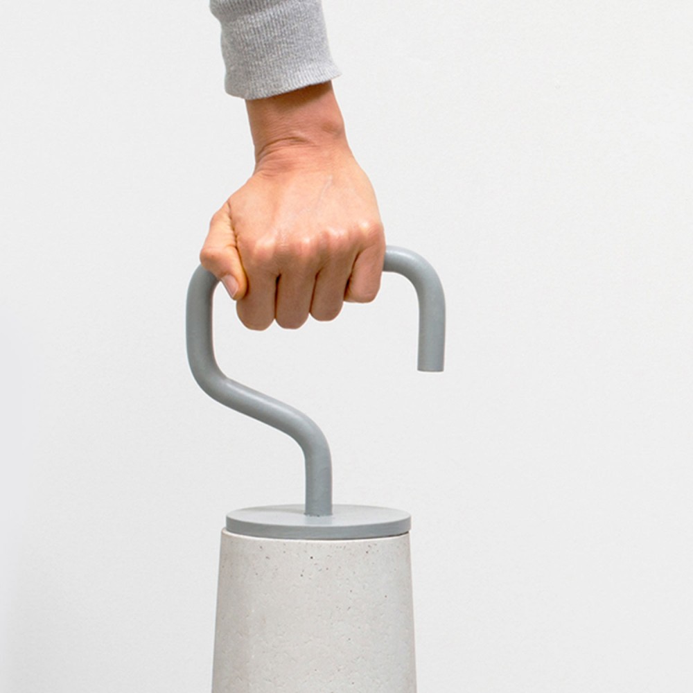 EVSCOGGEVER Life Design Держатель для ершика с ручкой - Street Street Серый - Вид №8