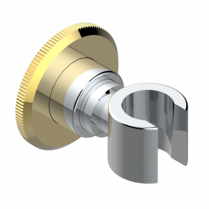 A55-53F Кронштейн стационарный встраиваемый в стену Thg-paris Art Déco с рукоятками Хром/золото
