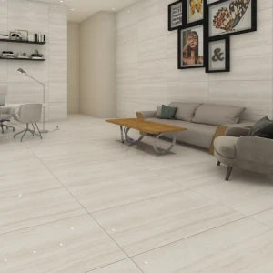 Керамогранит LEOPARD Travertino Crema 120×60 см - бежевый для пола и стен 89356612