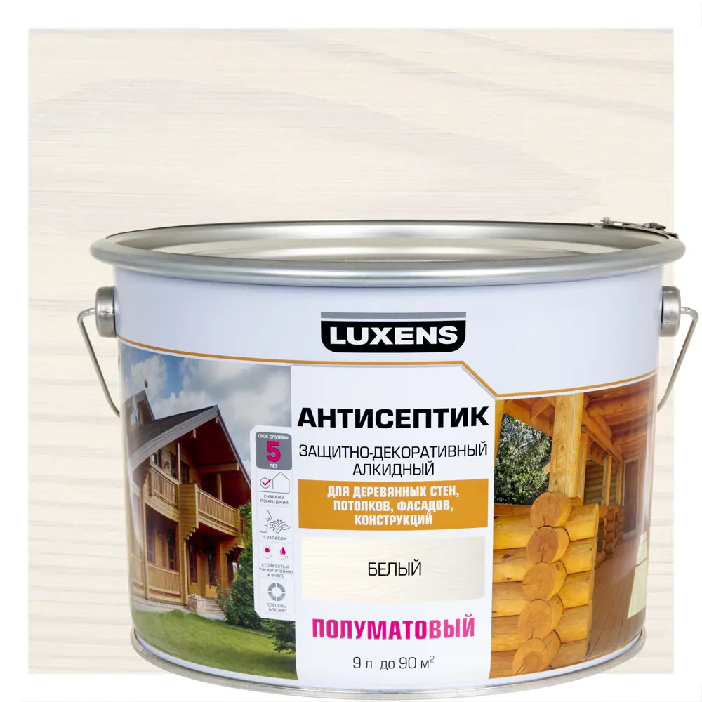 Антисептик LUXENS для защиты деревянных фасадов и конструкций 89345684 STLM-1381949